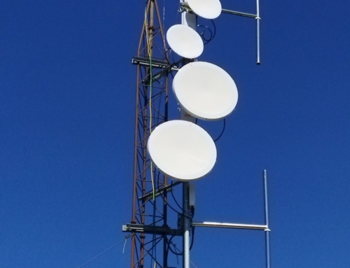 Radioenlace con Mimosa B5c y antenas Jirous 29 DD con 2 canales de 80 Mhz